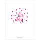 Her Day Confetti Dot Invitations Image 3 of 8